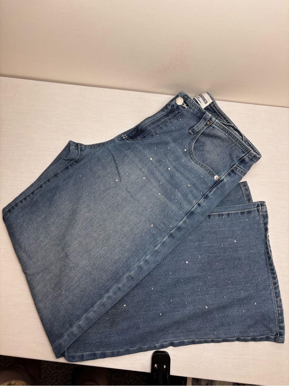 No boundaries Denim jeans with gems